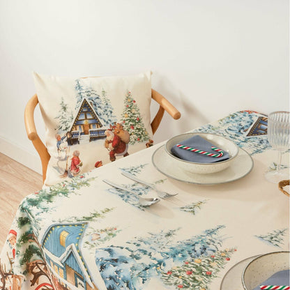 Stain-proof tablecloth Belum Christmas Landscape 240 x 155 cm Belum