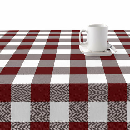 Stain-proof tablecloth Belum Cuadros Maroon 250 x 150 cm Belum