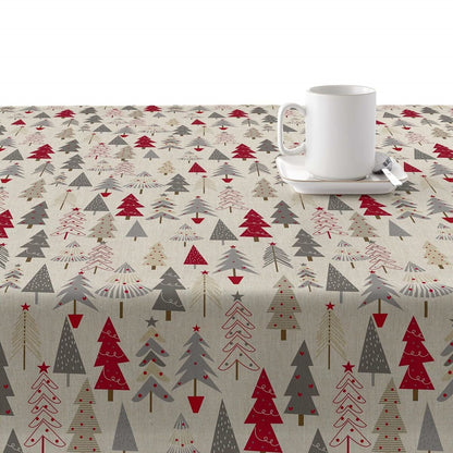 Stain-proof resined tablecloth Belum Merry Christmas Multicolour 250 x 150 cm Belum