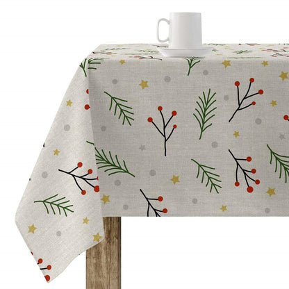 Stain-proof resined tablecloth Belum Merry Christmas Multicolour 250 x 150 cm Belum