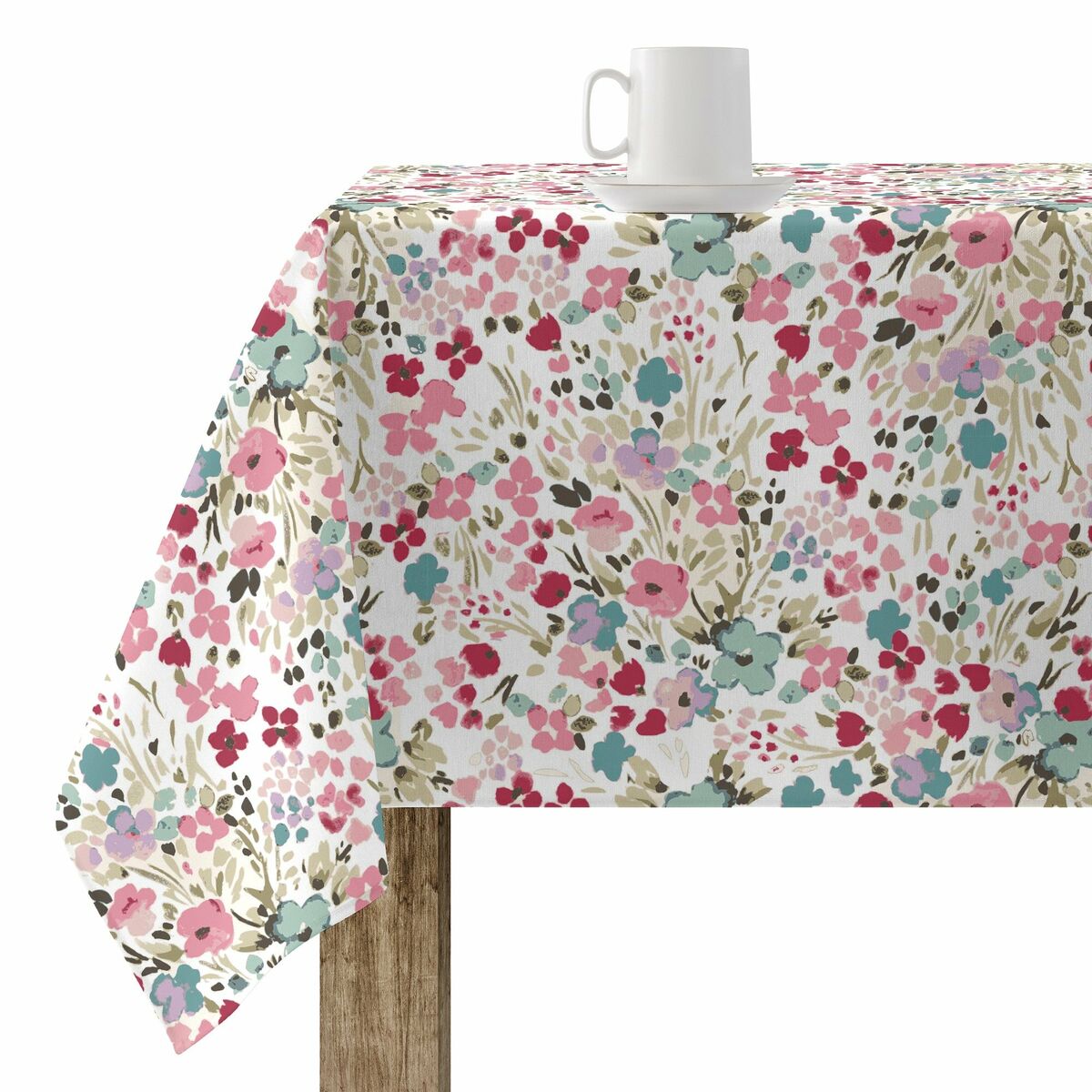 Stain-proof tablecloth Belum 0120-52 Multicolour 250 x 150 cm Flowers Belum