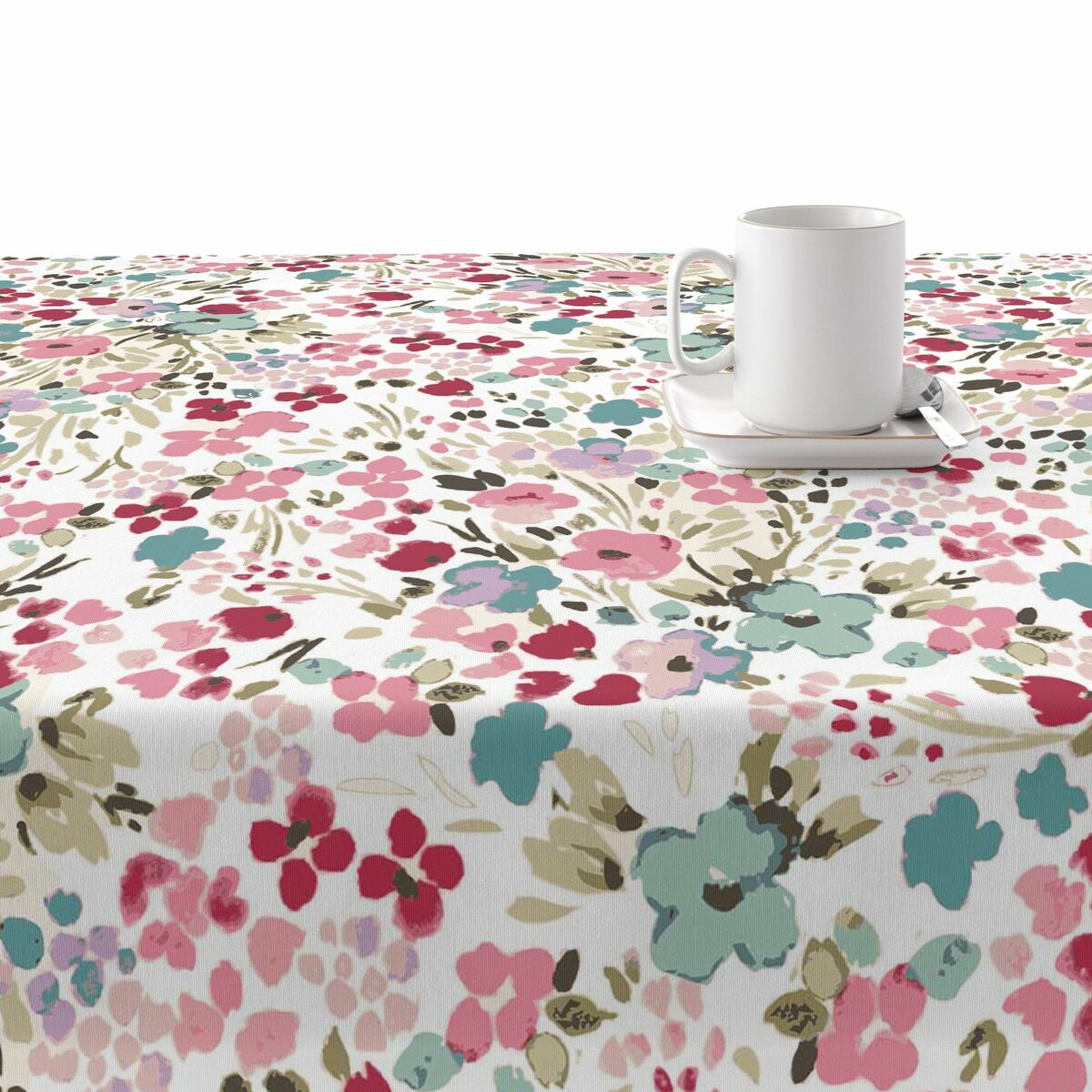 Stain-proof tablecloth Belum 0120-52 Multicolour 250 x 150 cm Flowers Belum