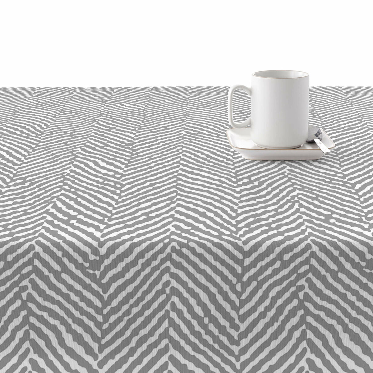 Stain-proof tablecloth Belum Alejandria Grey 250 x 150 cm Belum