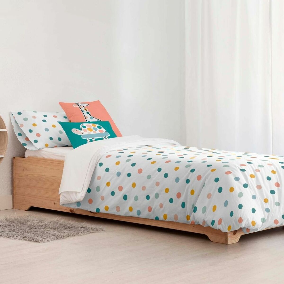 Nordic cover Kids&Cotton Kibo Small Multicolour 155 x 220 cm Kids&Cotton