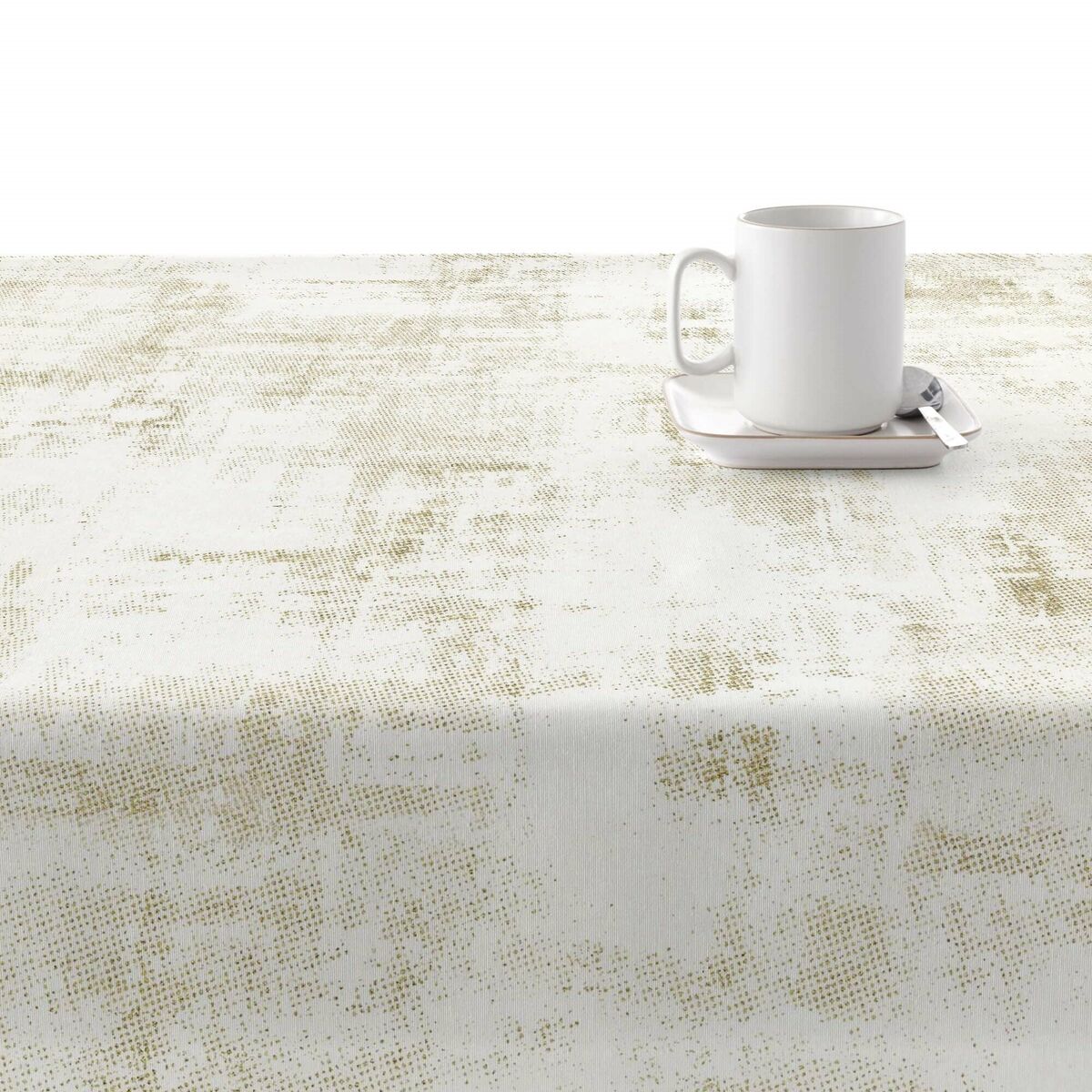 Stain-proof resined tablecloth Belum Texture Gold Multicolour 200 x 150 cm Belum