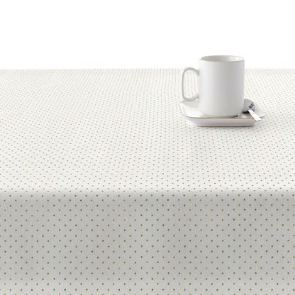 Stain-proof resined tablecloth Belum Dots Gold Multicolour 250 x 140 cm Belum