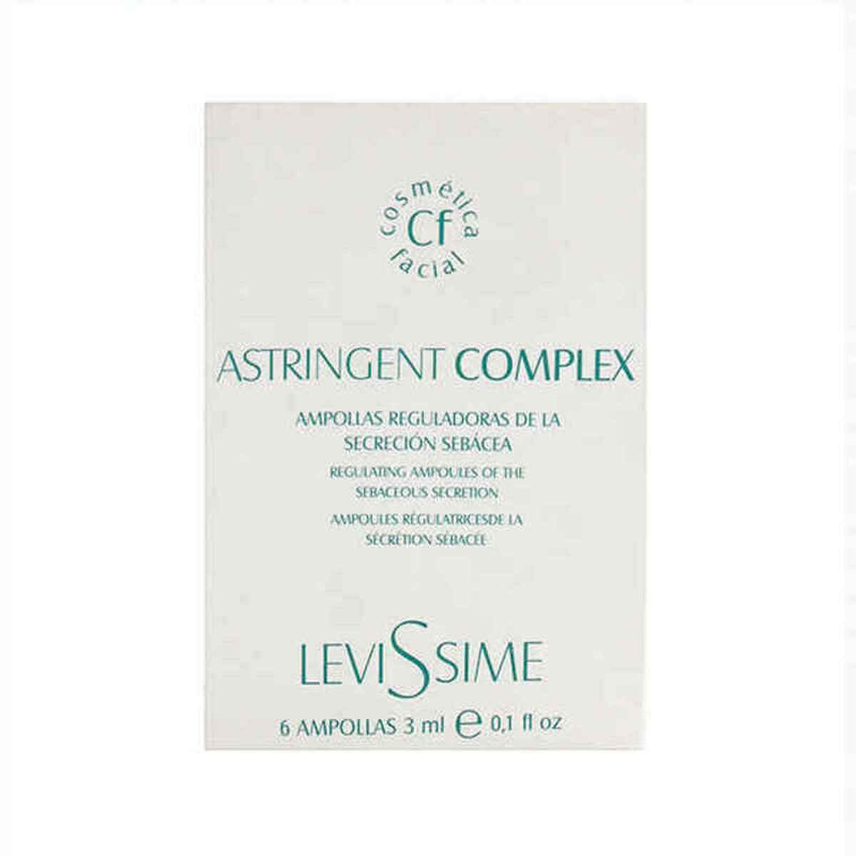 Body Cream Levissime Astrigent Complex (6 x 3 ml) Levissime