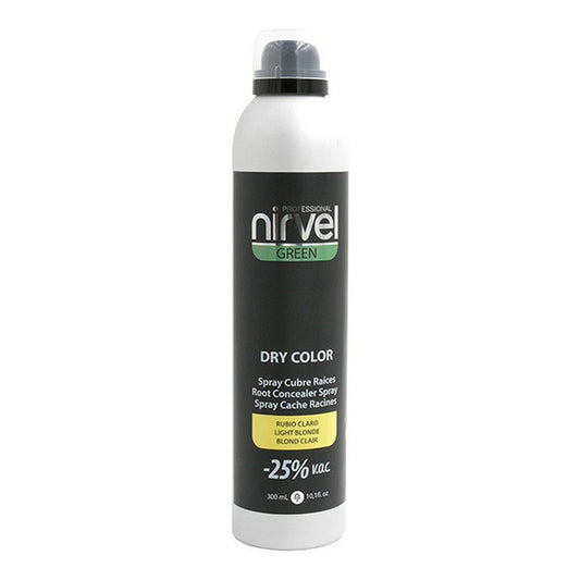 Cover Up Spray for Grey Hair Green Dry Color Nirvel NG6640 Light Blonde (300 ml) Nirvel