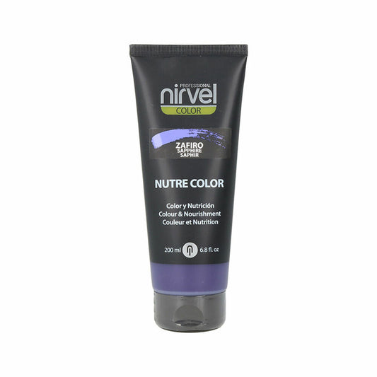 Semi-permanent Colourant Nirvel Nutre Color Blond Sapphire (200 ml) Nirvel