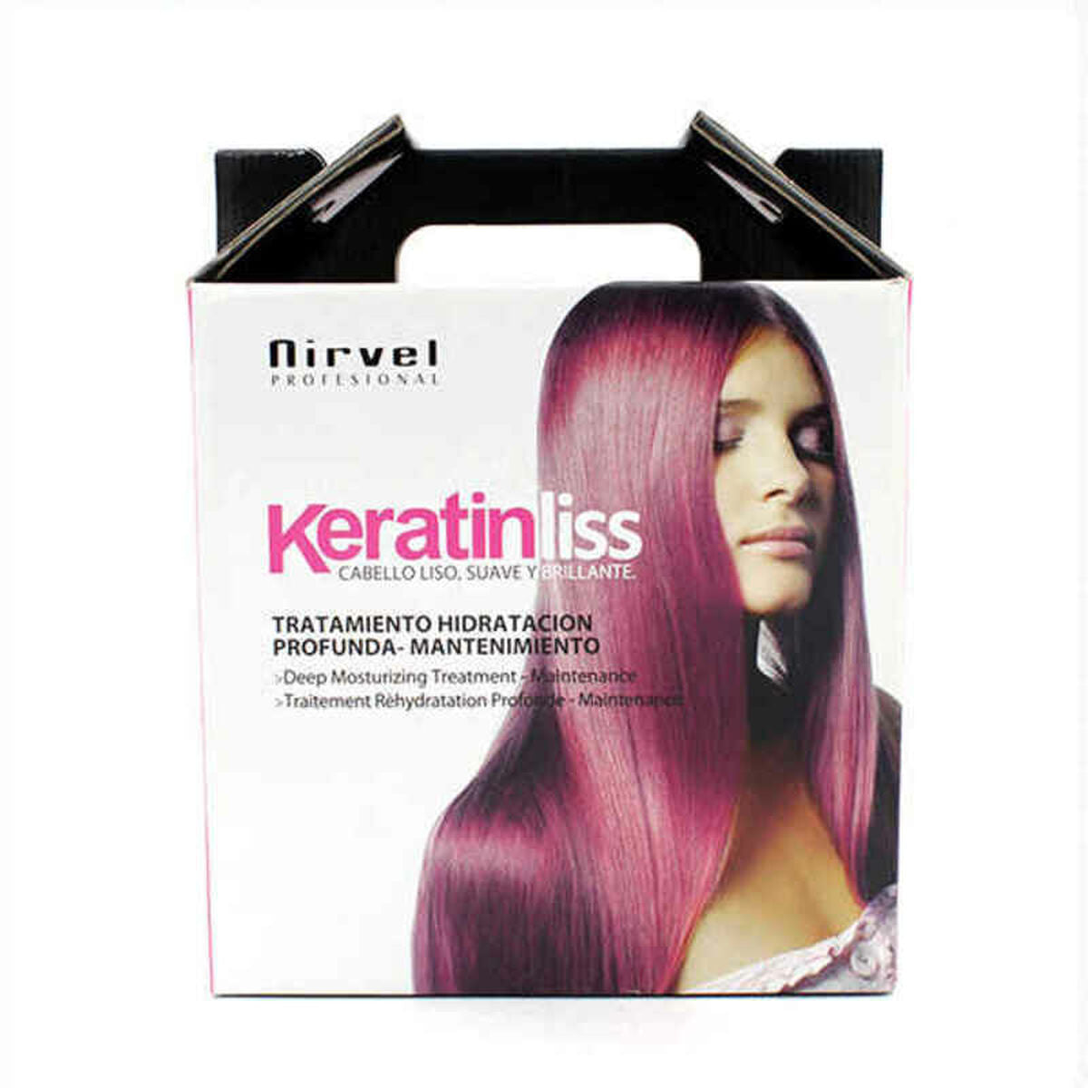 Hair Straightening Treatment Nirvel Kit Keratinliss Nirvel