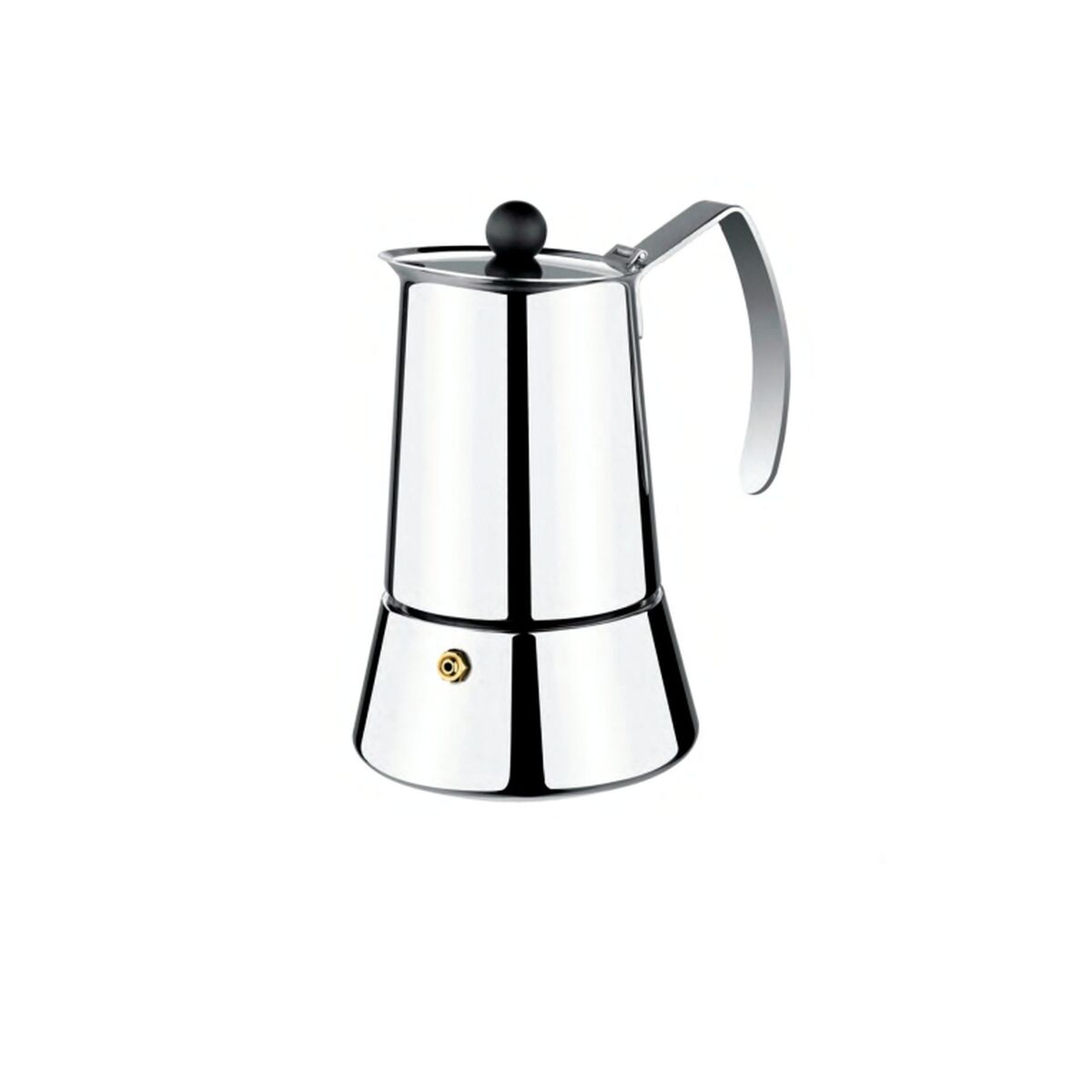 Italian Coffee Pot Monix M630006 Steel Silver 6 Cups Stainless steel Monix