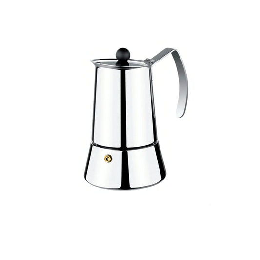 Italian Coffee Pot Monix M630006 Steel Silver 6 Cups Stainless steel Monix