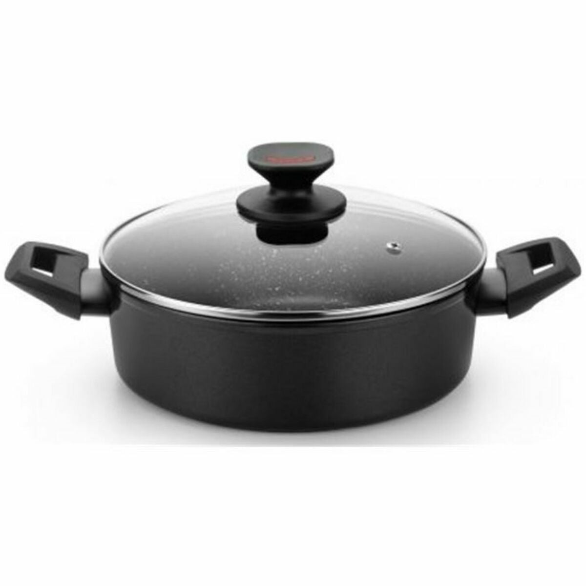 Casserole Monix TITAN ROCK Ø 20 cm Black Toughened aluminium Monix