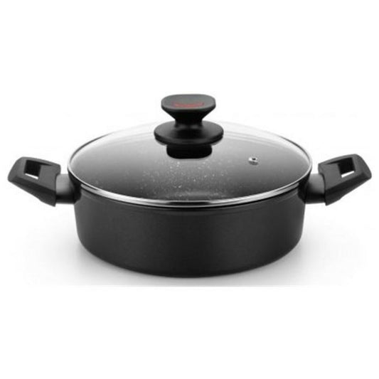 Casserole Monix TITAN ROCK Ø 24 cm Black Monix