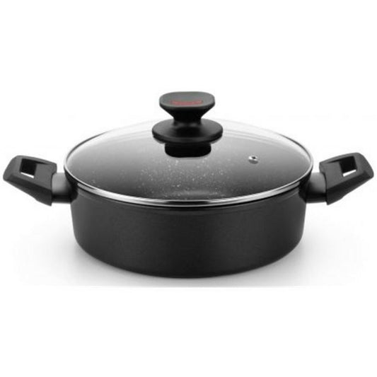 Casserole Monix TITAN ROCK Ø 28 cm Black Monix