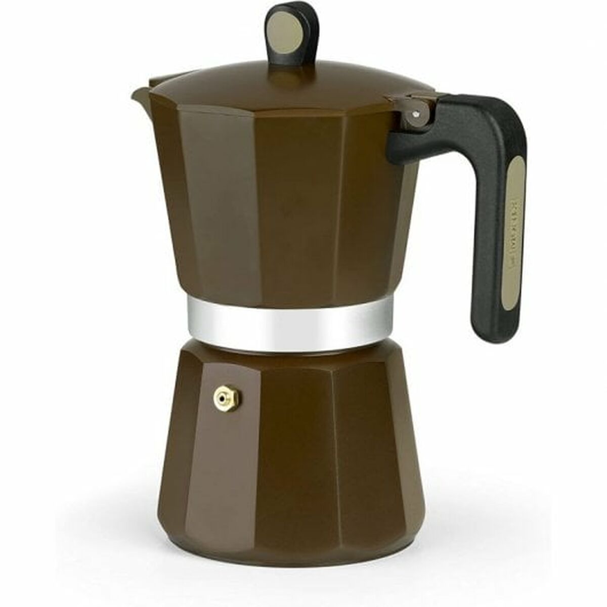 Italian Coffee Pot Monix M671009 Brown Aluminium 490 ml Monix