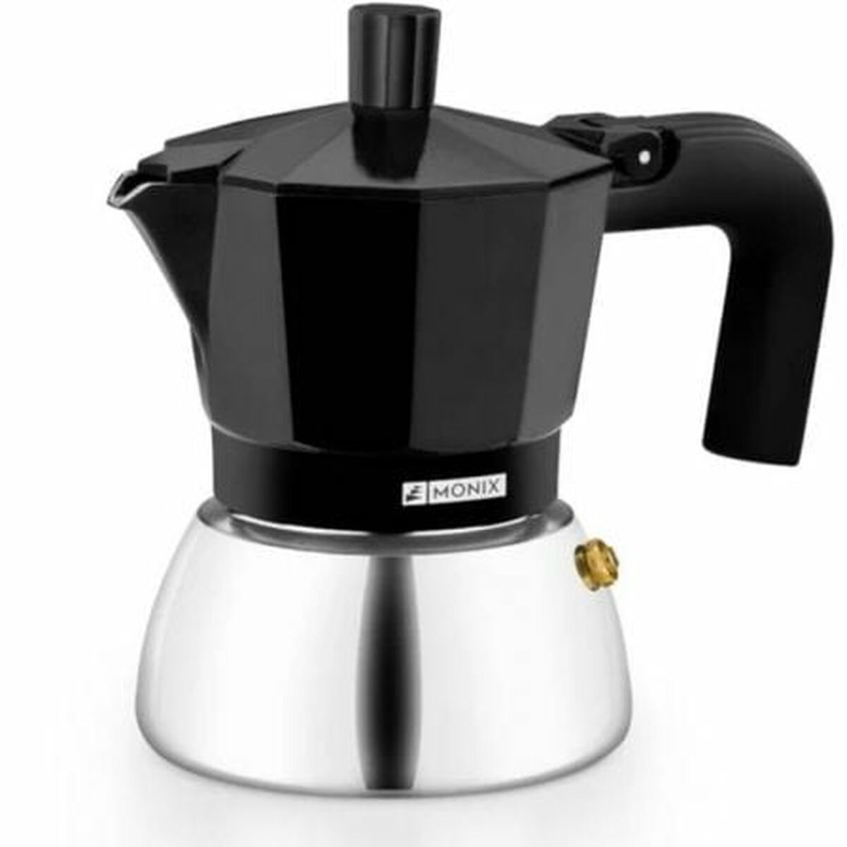 Italian Coffee Pot Monix M863006 Black Monix