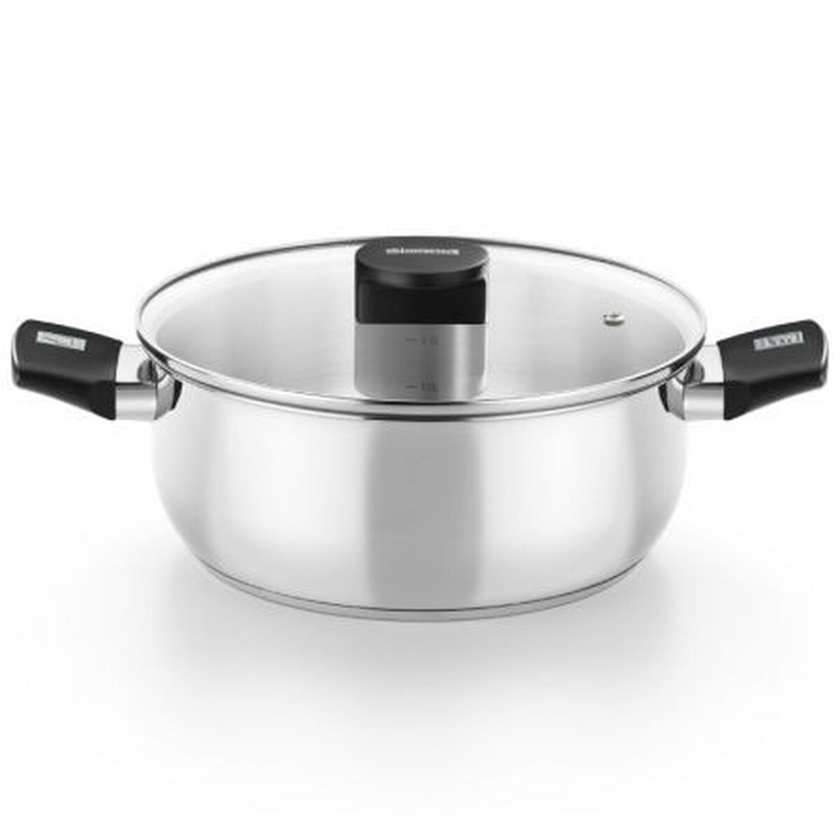 Casserole with lid Monix M240316 Steel Monix