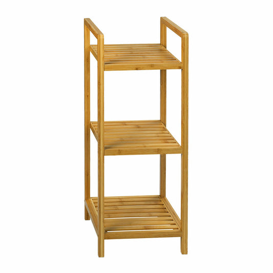 Bathroom Shelves Andrea House ba22000 Bamboo 3 Shelves 30,5 x 30,5 x 75,5 cm Andrea House