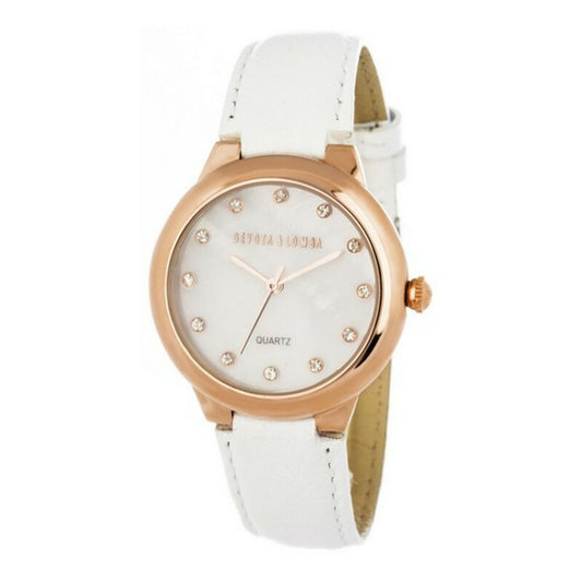 Ladies'Watch Devota & Lomba DL006WN-03WHITE (Ø 35 mm) Devota and Lomba