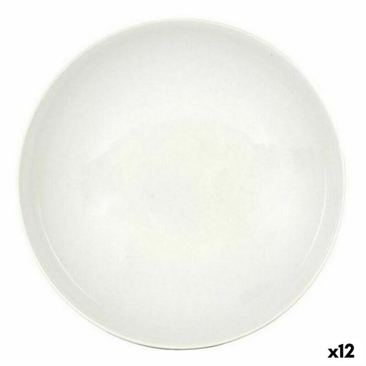 Deep Plate La Mediterránea 44827 Ivory (12 Units) La Mediterránea