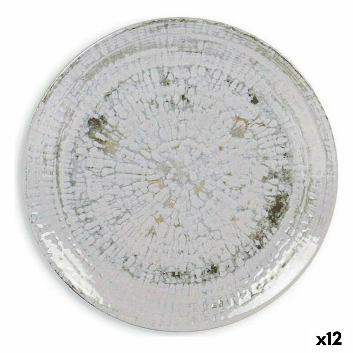 Dessert dish La Mediterránea Idris Porcelain (12 Units) (Ø 20 cm) La Mediterránea