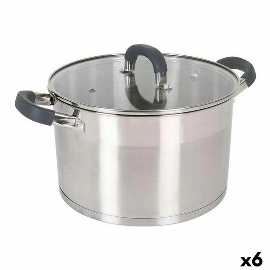 Casserole Quttin 2,5 L Steel (6 Units) Quttin