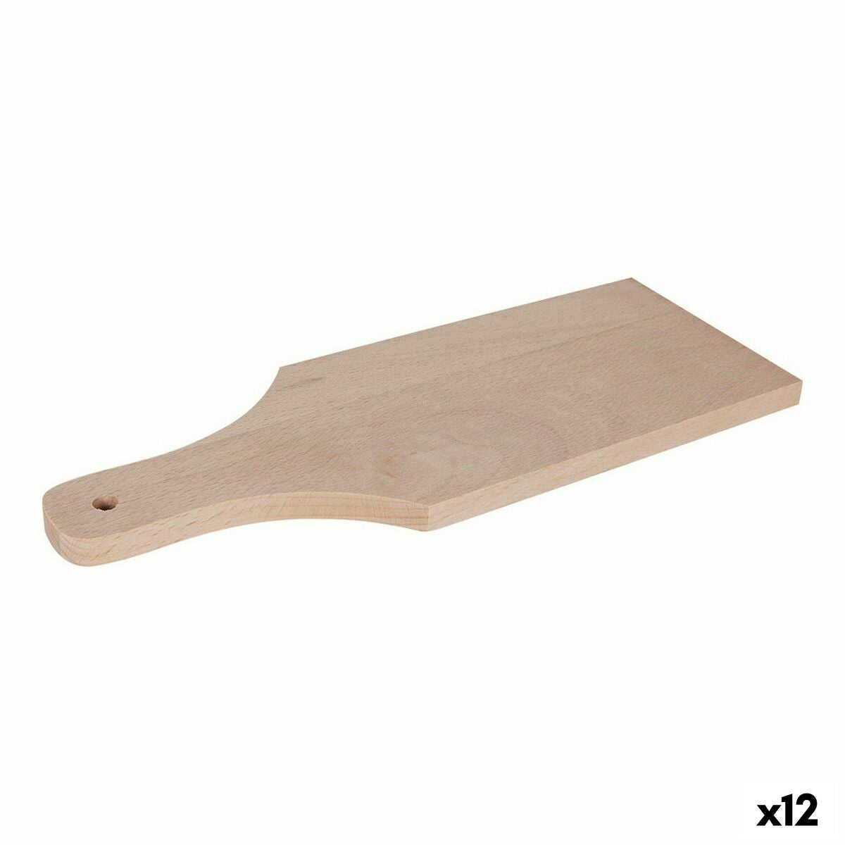 Cutting board Quttin Quttin Brown 27 x 10 cm (12 Units) Quttin