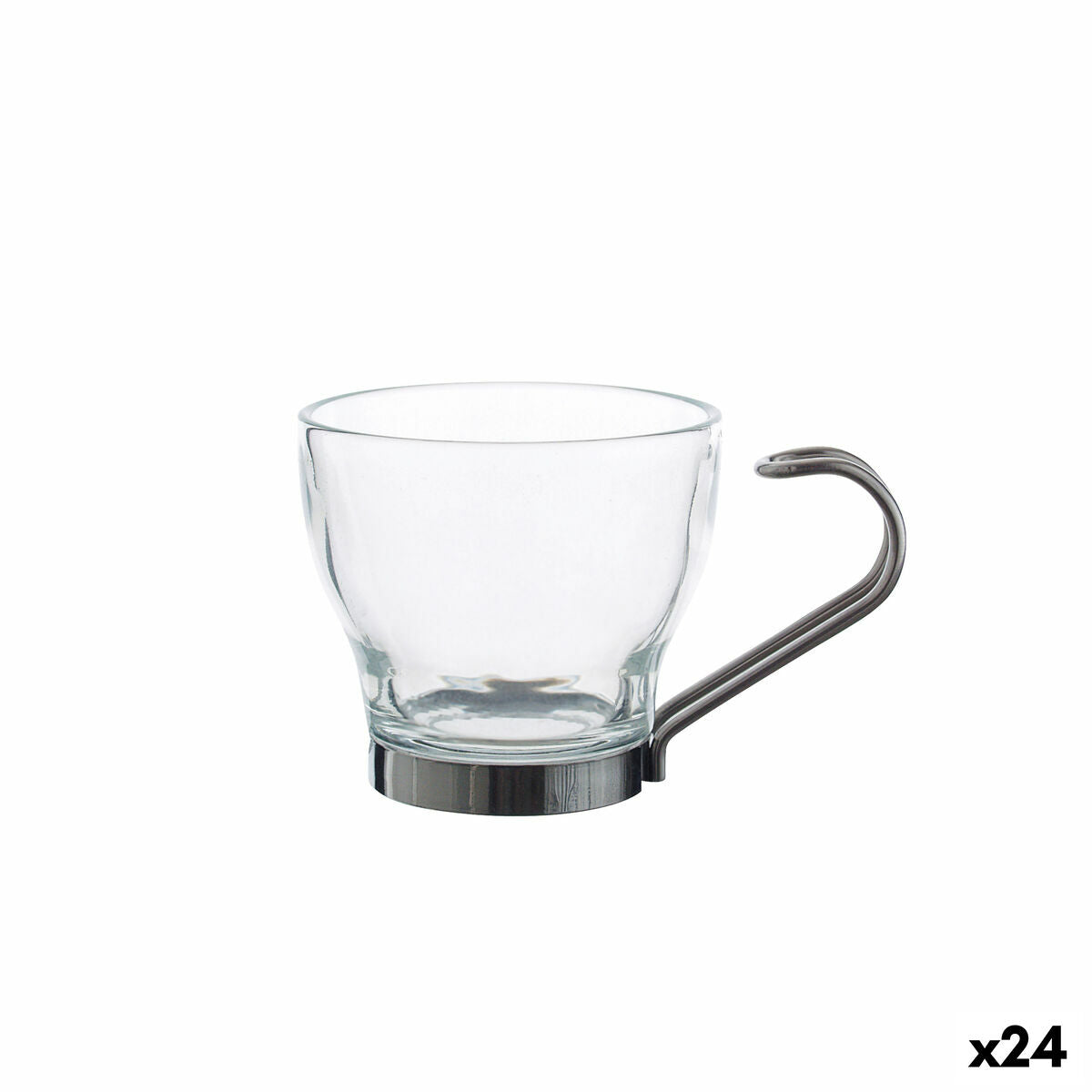 Piece Coffee Cup Set La Mediterránea Amberg 100 ml 3 Pieces 24 Units 9 x 6,5 x 6 cm La Mediterránea