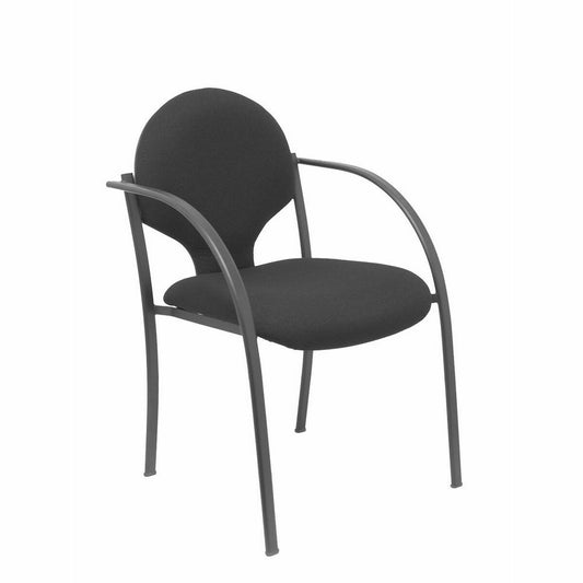 Reception Chair Hellin PYC PACK220NBALI840 Black PYC