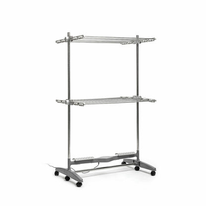 Foldable Electric Drying Rack with Natural Airflow Dryllon InnovaGoods 24 W 12 Bars Grey (Refurbished A)