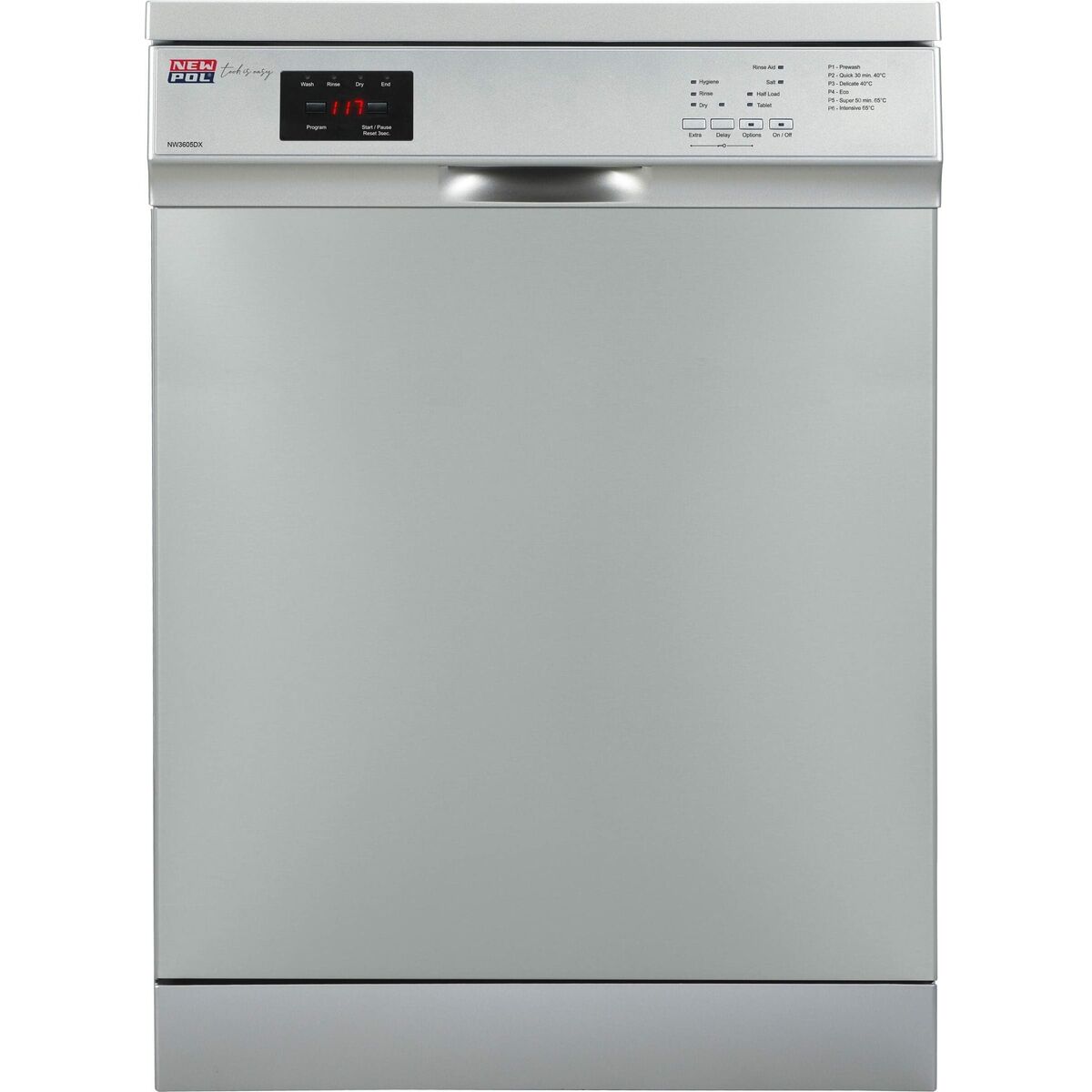 Dishwasher NEWPOL NW3605DX 60 cm NEWPOL