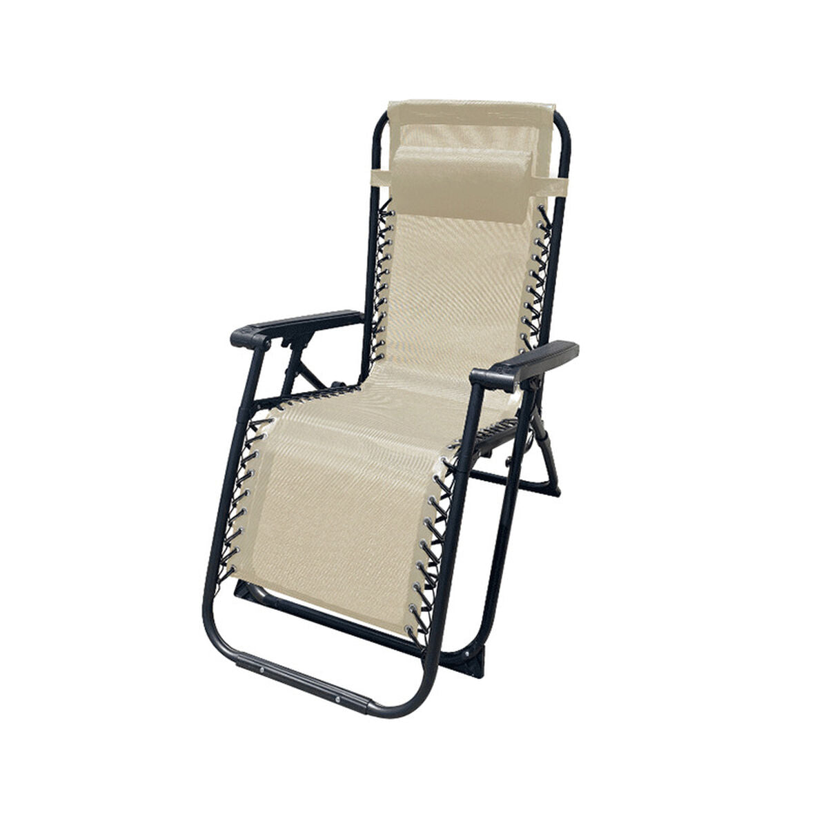 Folding Chair Marbueno Beige 90 x 108 x 66 cm Marbueno