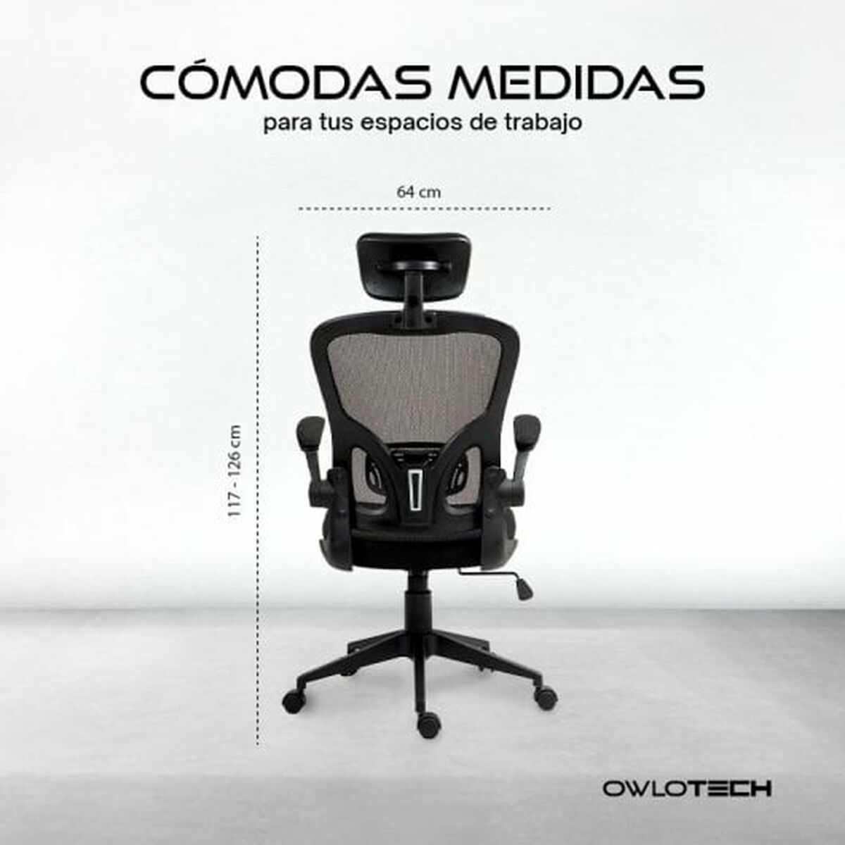 Office Chair Owlotech Black