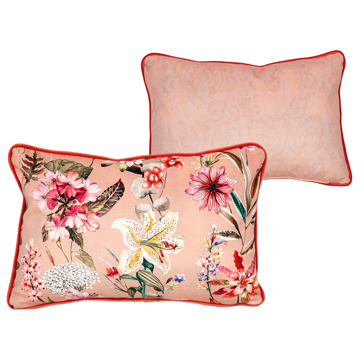 Cushion Romimex Pink Reversible 30 x 45 x 12 cm Romimex