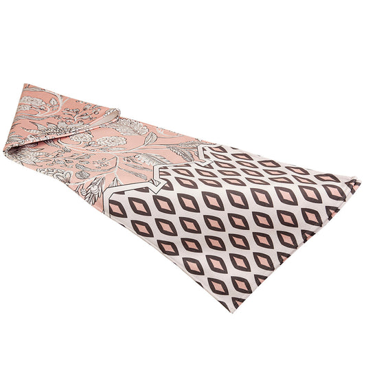 Table Runner Romimex Pink 180 x 30 x 1 cm Romimex