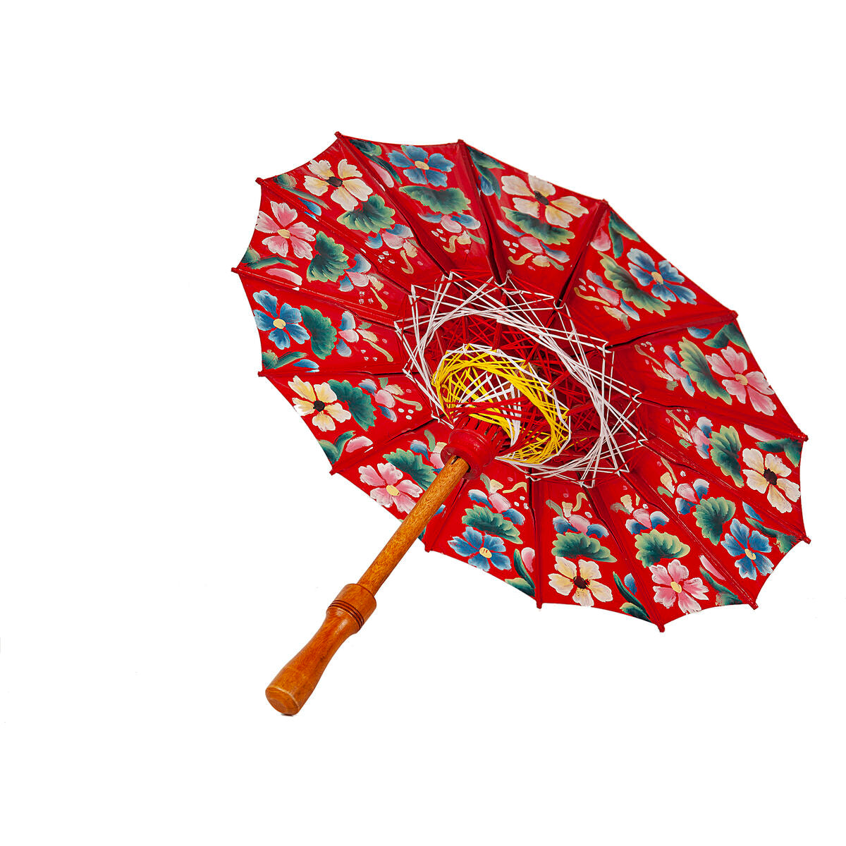 Decorative umbrella Romimex Java Red 50 x 65 x 50 cm Romimex