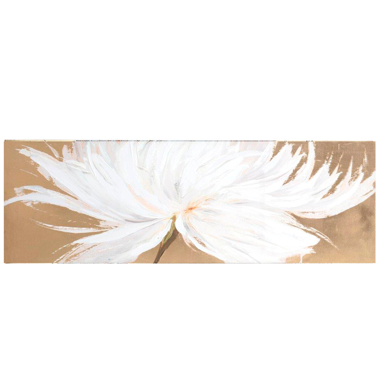 Oil Painting Romimex Canvas Flowers 150 x 50 x 4 cm Romimex