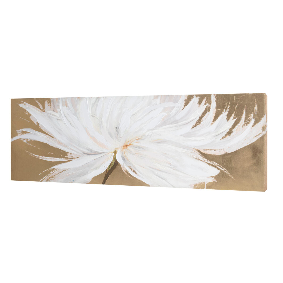 Oil Painting Romimex Canvas Flowers 150 x 50 x 4 cm Romimex