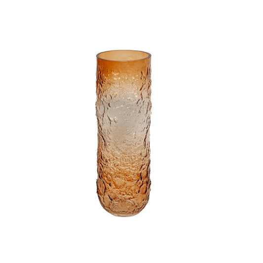 Vase Romimex Amber Glass 10 x 30 x 10 cm