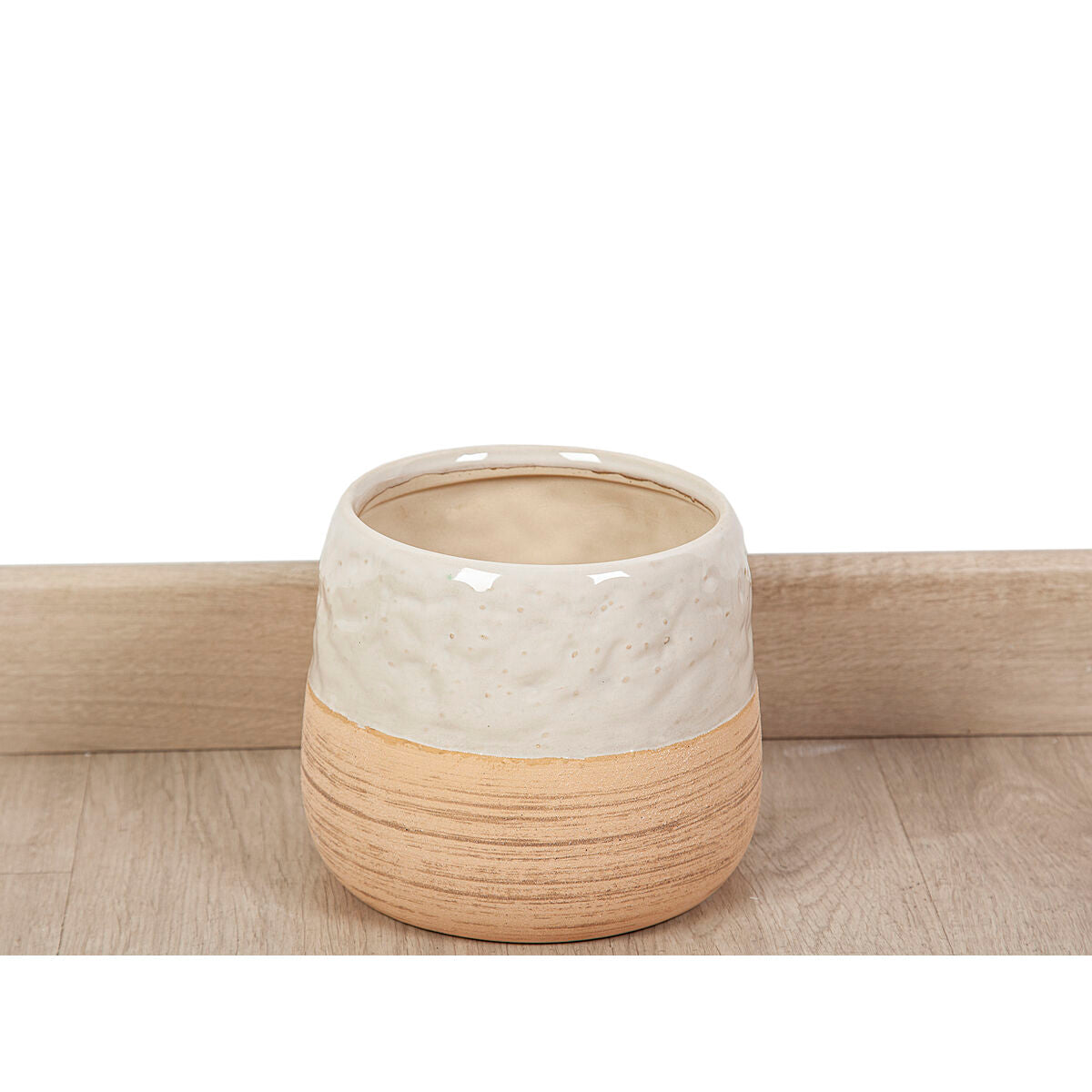 Planter Romimex Beige Ceramic 30 x 24 x 30 cm Romimex