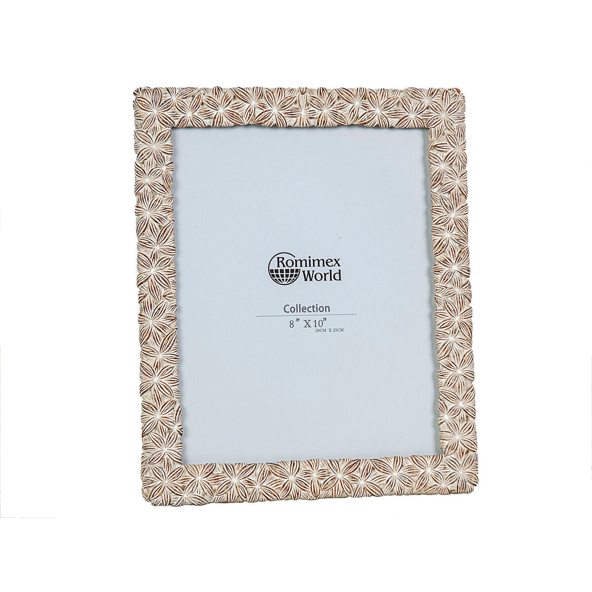 Photo frame Romimex Natural Resin 25 x 30 x 2 cm Romimex