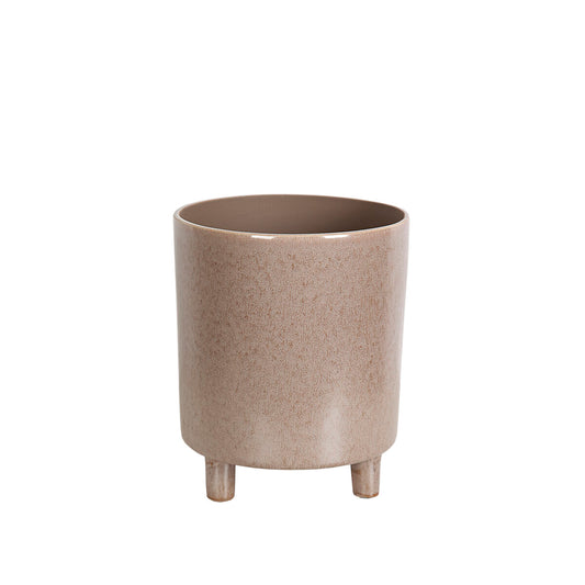 Planter Romimex Brown Ceramic 20 x 25 x 20 cm Legs Romimex