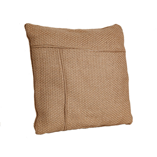 Cushion Romimex Brown 45 x 10 x 45 cm