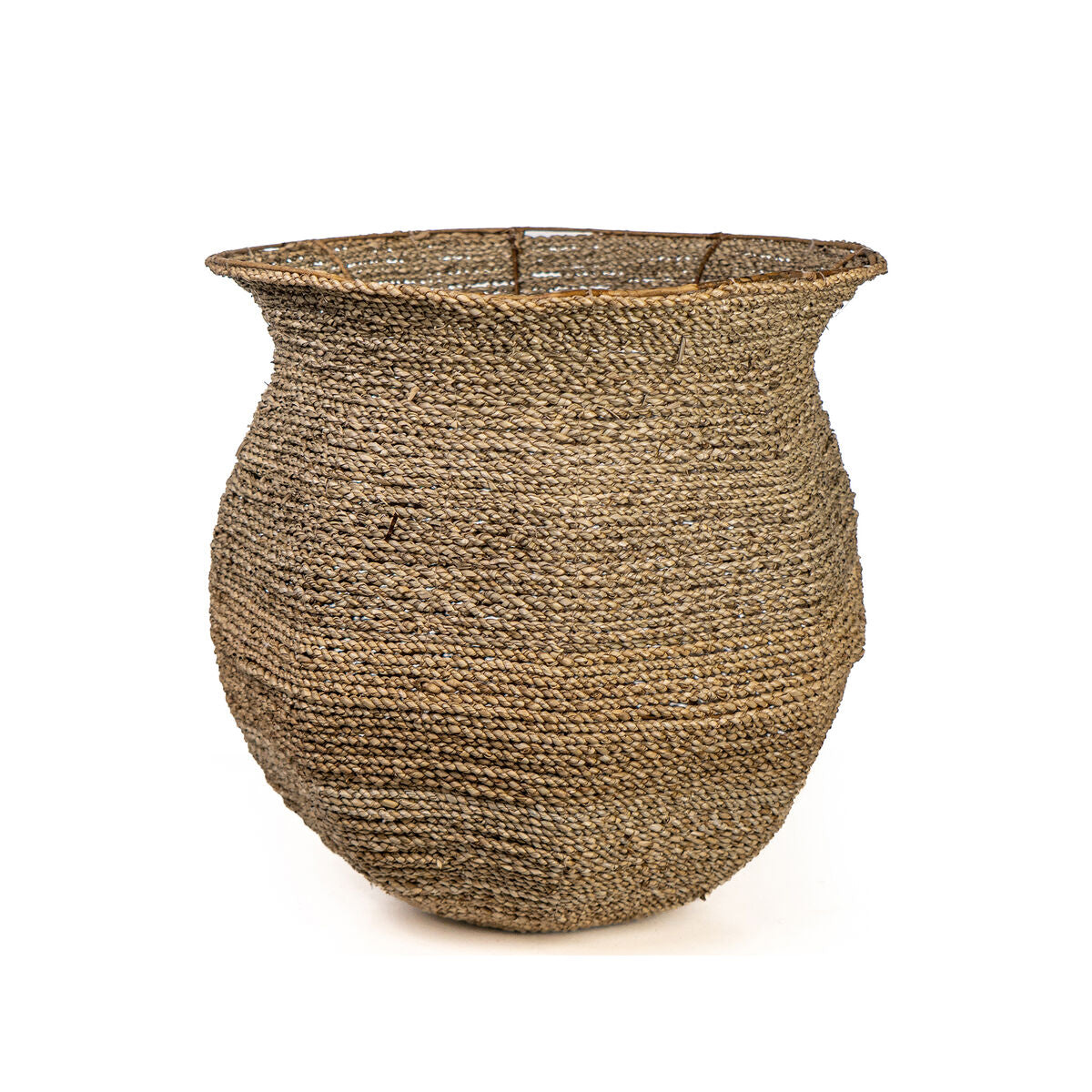 Planter Romimex Natural Natural Fibre 46 x 46 x 46 cm Romimex