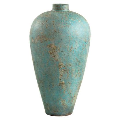 Vase Romimex Blue Terracotta 60 x 100 x 60 cm Romimex