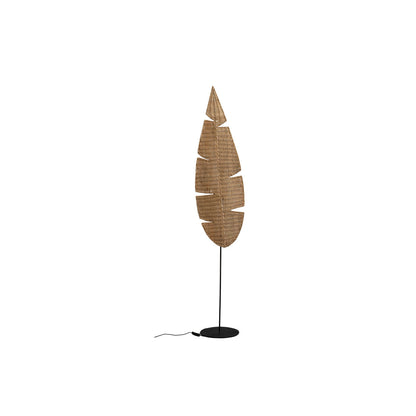 Floor Lamp Romimex Dark brown 35 x 180 x 5 cm Leaf of a plant Romimex