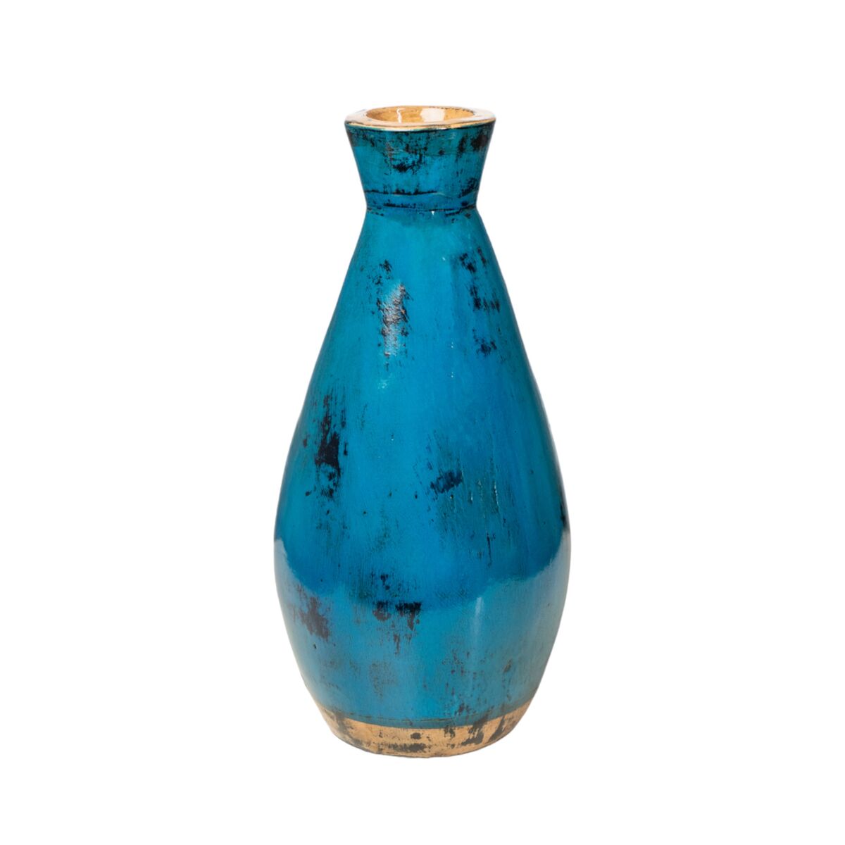 Vase Romimex Blue Ceramic 15 x 30 x 15 cm Romimex