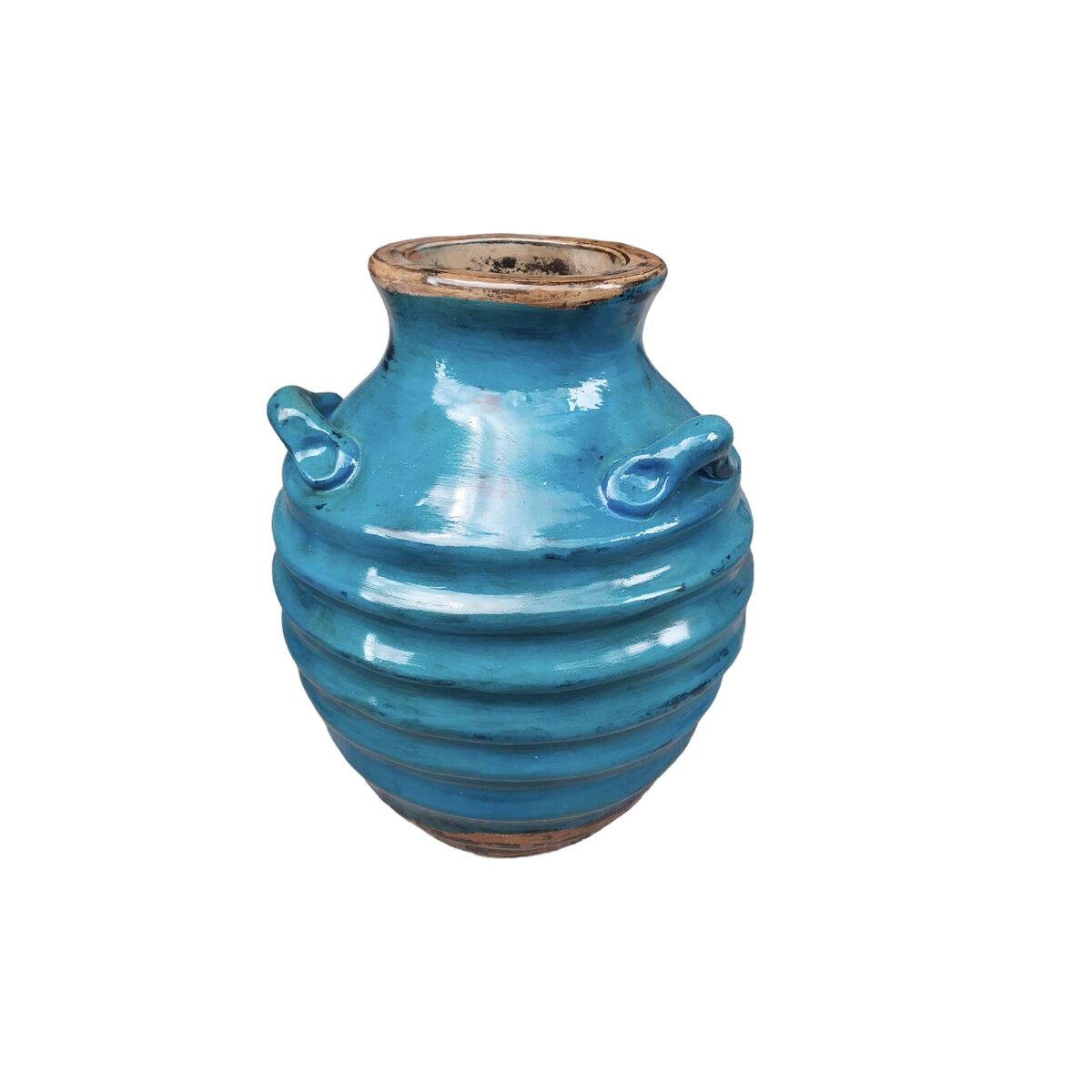 Vase Romimex Blue Ceramic 15 x 25 x 15 cm Romimex