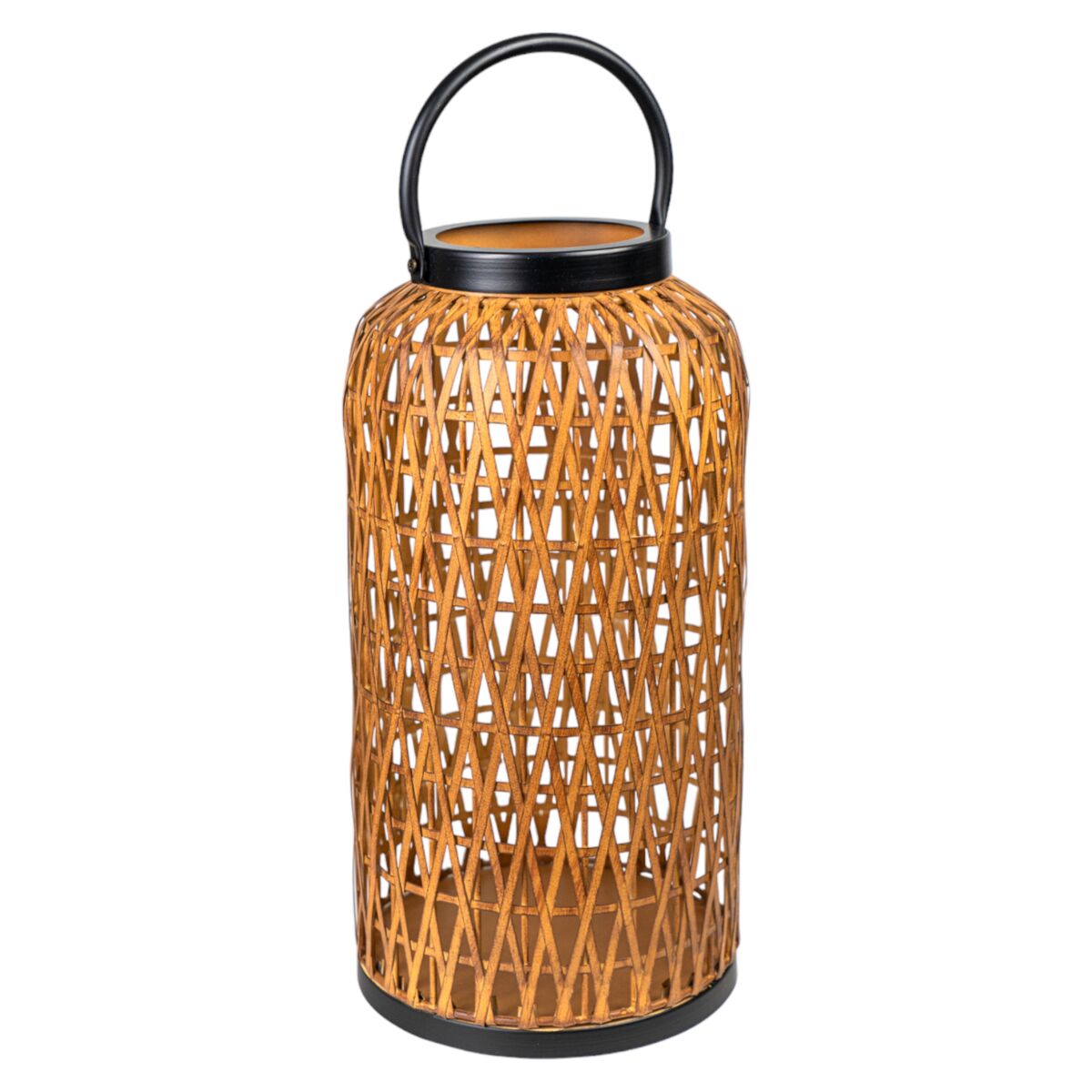 Lantern Romimex Antique Brown Black Metal 20 x 38 x 20 cm Romimex